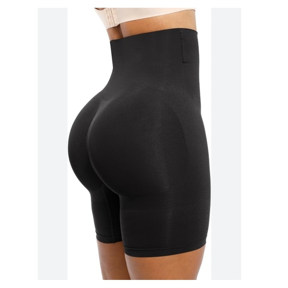 Shapellx Womens Tummy Control Shapewear Shorts Booty Lift Black XS/S New